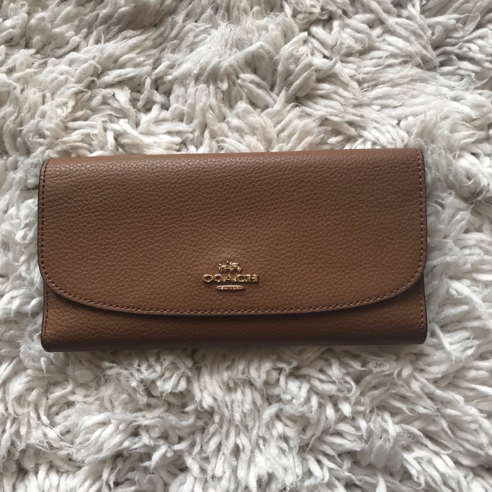 Coach Checkbook Wallet